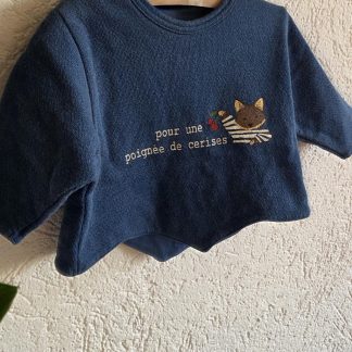 074 - Catamini blauwe trui nieuw (0226ut)