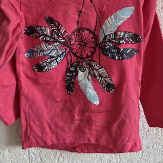 086 - Name It fuchsia shirt dromenvanger (0226re)