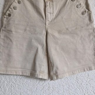 38 - Red Button beige bermuda (0326ab)