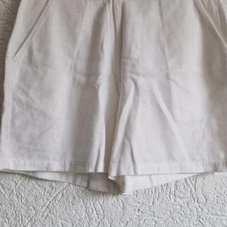 38 - Citylife linnen short wit (0326ab)