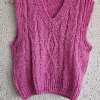 M - Spencer roze met mohair (0326ab)