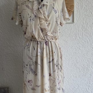 M - H&M Mama jurk bloemen met borstvoedingsopening (0326zut)