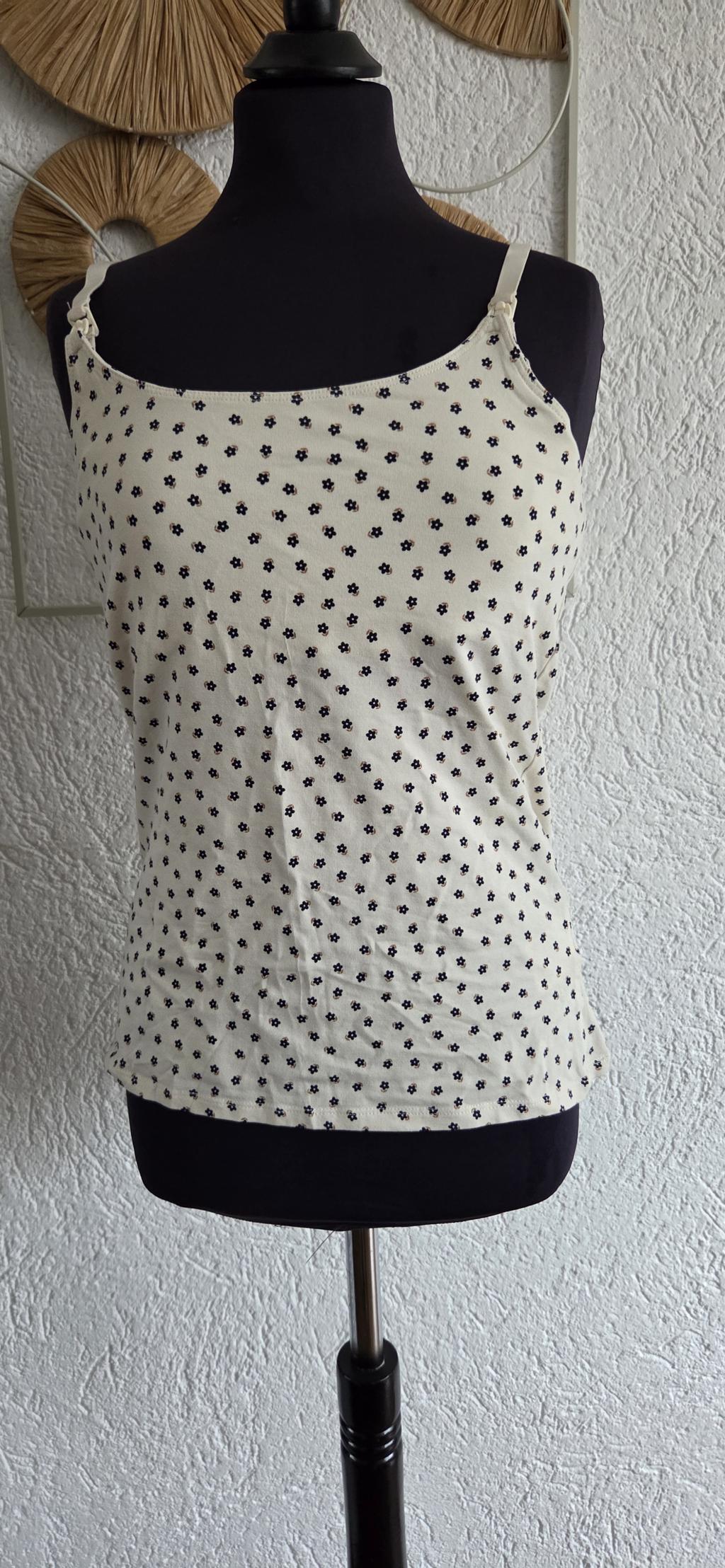 M - H&M mama bloementjes voedingstop (0326zut)