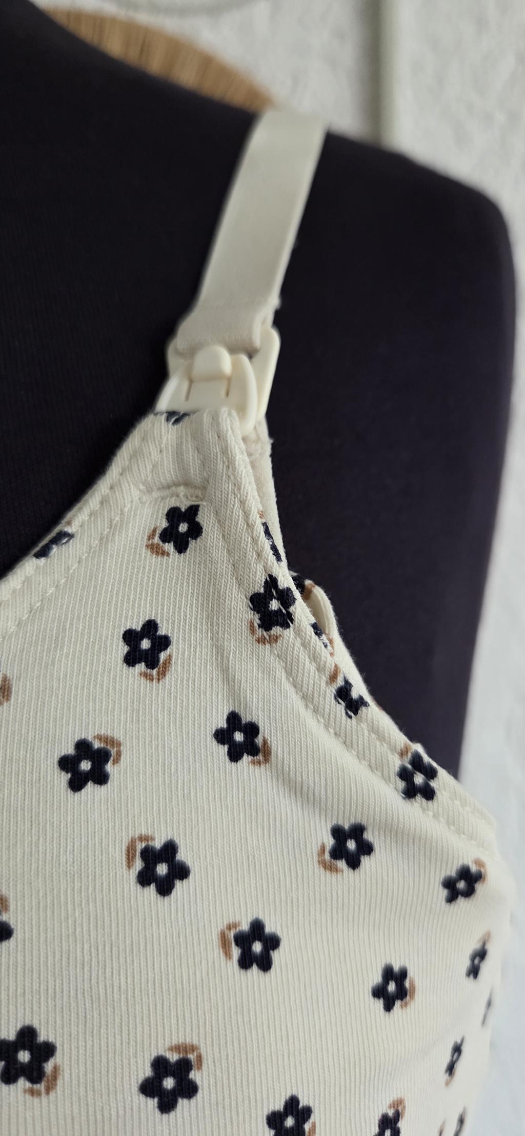 M - H&M mama bloementjes voedingstop (0326zut) - Afbeelding 4