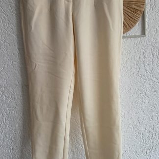 M - Vila broek vanille nieuw 7/8 lengte (0326zut)