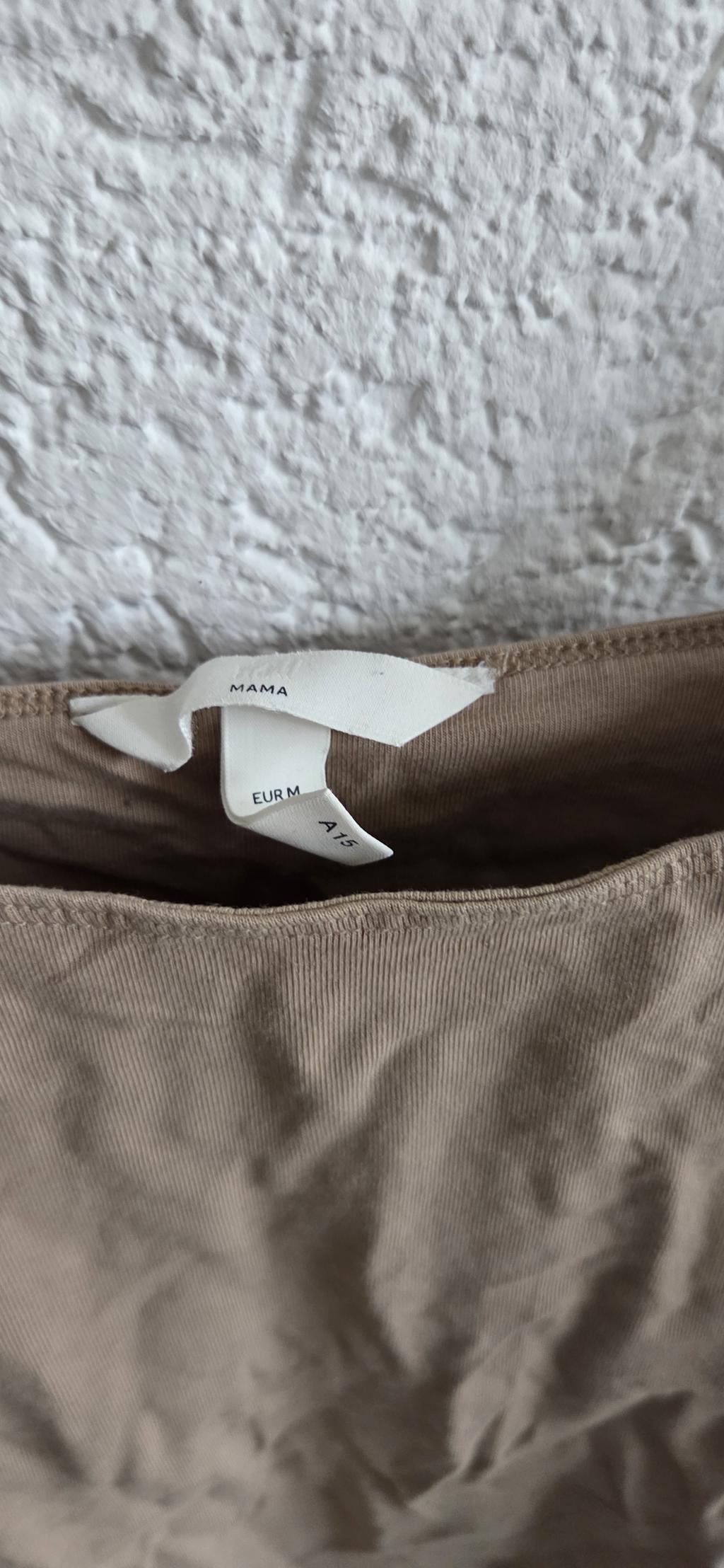 M – H&M mama lichtbruine voedingstop (0326zut) - Afbeelding 3