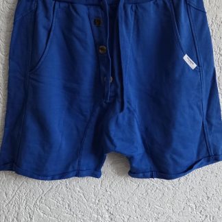 S - Penn & Ink short met knopen blauw nieuw (0326zut)