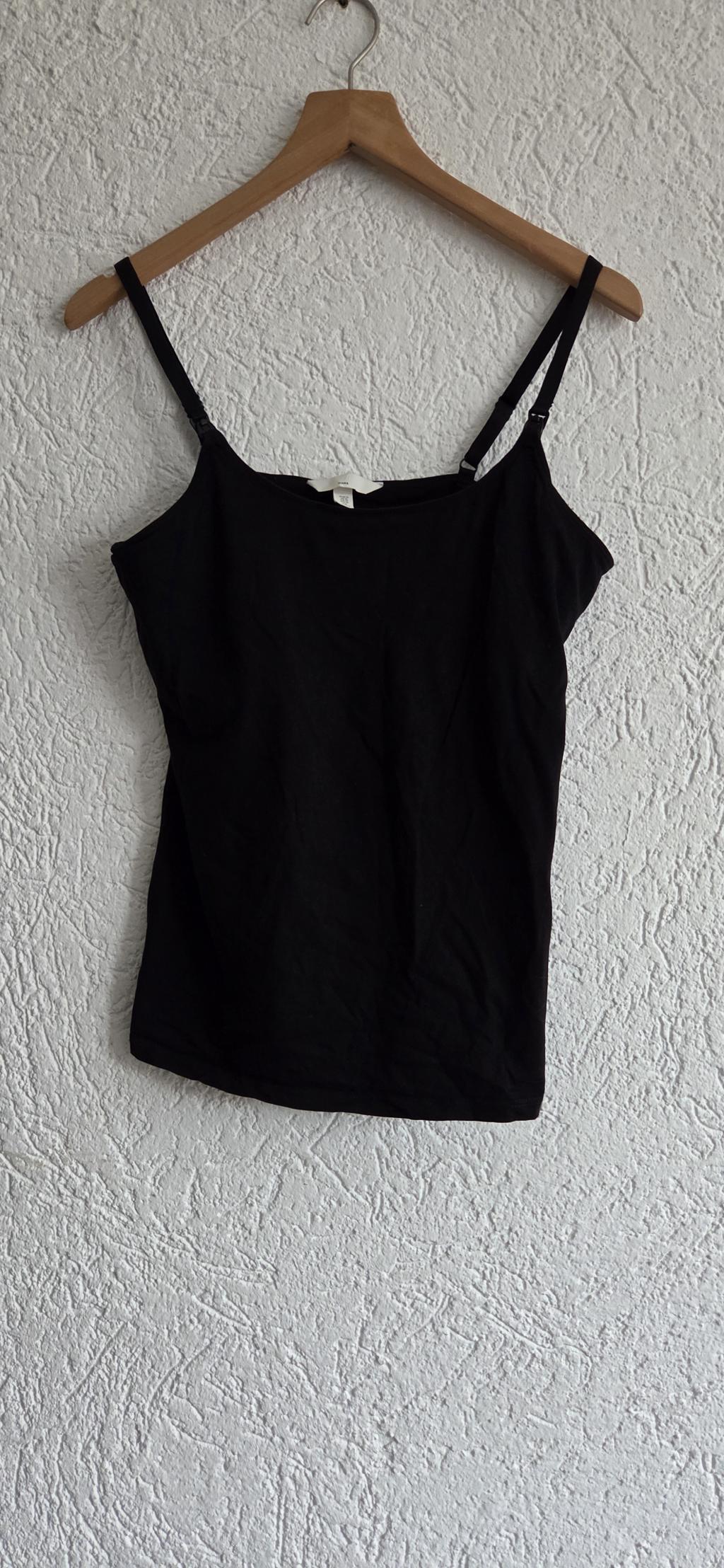 M - H&M Mama zwarte voedingstop (0326zut)