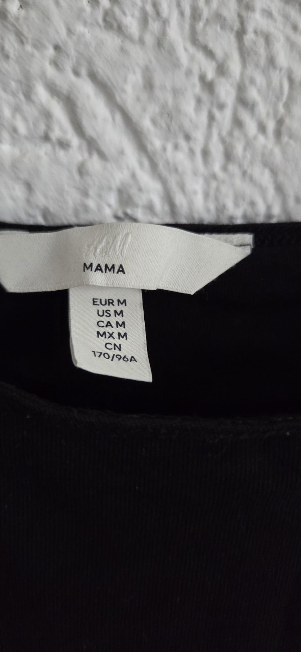 M - H&M Mama zwarte voedingstop (0326zut) - Afbeelding 3