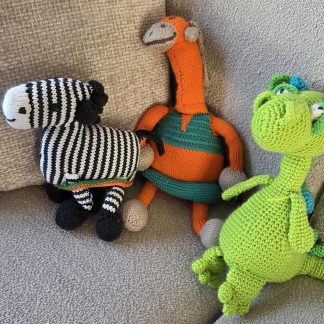 Gehaakte knuffels 3 stuks (0326ut)