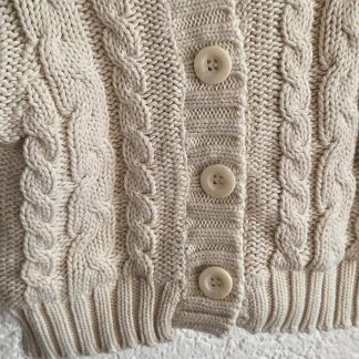 068 - Hema ecru vestje voorjaar (0326ut)