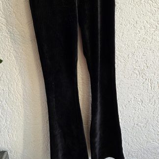 134 140 - Zeeman broek zwart velvet (0326ut)