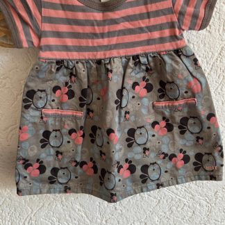 068 - Mexx jurkje roze khaki (0326ut)