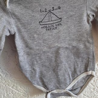 062 - Special Baby Collection romper grijs (0326ut)