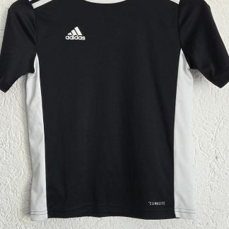 152 - Adidas shirt zwart wit (0326am)