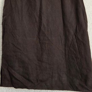 40 - Caroline Biss linnen rok bruin (0326lo)