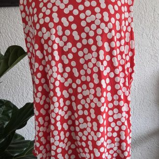 XXL - Tuniek rood wit stip/streep (0326kh)