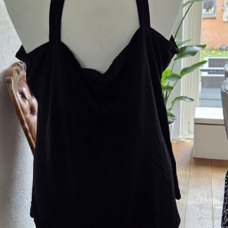 XXL - Creme de la creme zwarte top (0326kh)