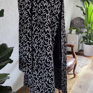 XXL - Crème de la crème vest zwart wit (0326kh)