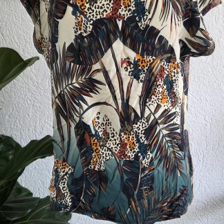 M - So Soire tuniek blouse print (0326kh)