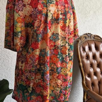XXL - Shein Curve 1XL bloemen top (0326kh)