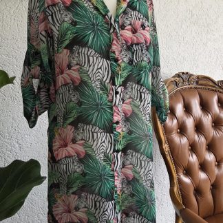 40 - Norah blouse jurk bloemen (0326kh)