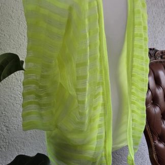 M/L - O'Neill vest opendragend neon wit (0326kh)