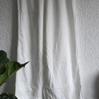 L - Cotton Club structuur pants wit (0326kh)