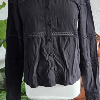 XS - My Jewellery zwarte blouse (0326did)