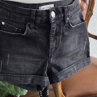 XXS - Antiblue denim short zwart omslag (0326did)