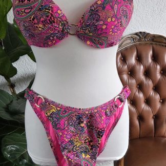 36 + 75B - Censored bikini roze als nieuw (0326did)