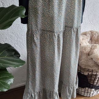 38 - Geisha rok groene bloementjes (0426han)