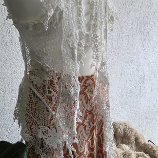 M/L - Fashion Line vest open gehaakt (0326han)