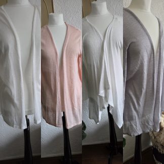 M - Divided vesten 4 stuks (0326ha)