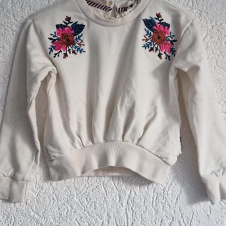 110 116 - B.Nosy sweater roomwit rozen (0426zut)