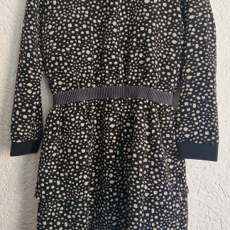 140 - Like Flo jurk jurk zwart beige (0426zut)