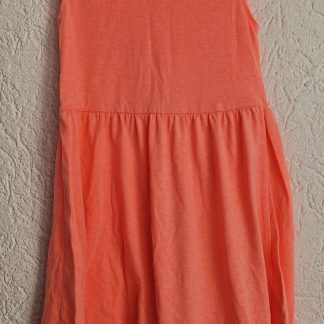 122 128 - Zeeman zalm jurkje roezels (0426zut)