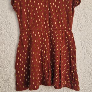 116 - Looxs jurkje bruin geel (0426zut)