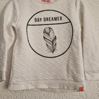 116 122 - Saar & Suus sweater wit (0426zut)