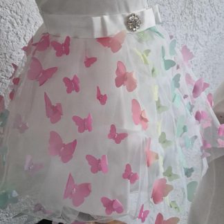 086 92 - Pretty baby jurk met vlindertjes (0426el)