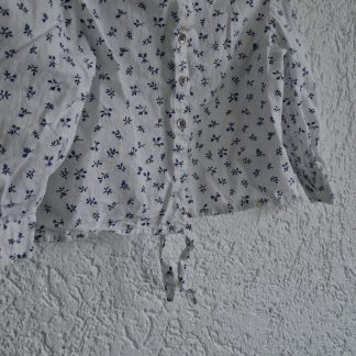 098 - Orchestra blouse wit bloempje (0426el)