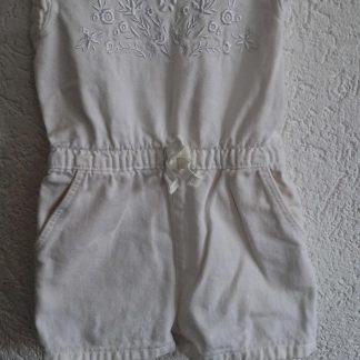 098 - Denim Co wit broekpak (0426el)