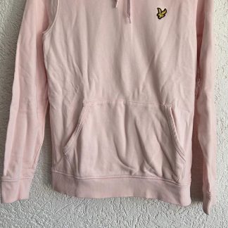 XS - Lyle & Scott roze hoodie (0426mi)