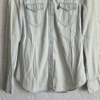 S - Levi's overhemdblouse licht denim (0426mi)
