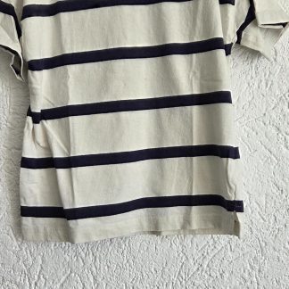 116 - Zara shirt strepen blauw wit (0426mi)