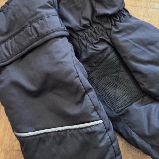 122 128 - Hema zwarte handschoenen (0426jac)