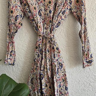 44 - Primark katoenen jurk kleurtjes (0426wel)