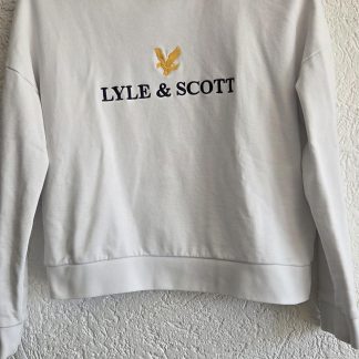 M - Lyle & Scott sweater wit print (0426wel)
