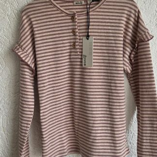 128 - Daily7 shirt stripe nieuw (0526vee)
