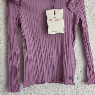 104 - Retour shirt lila nieuw (0526vee)